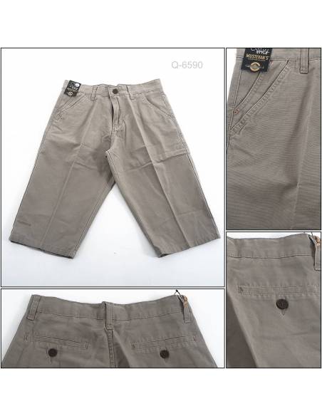 Celana Pendek Cowok Coklat Muda Must Evan's 33-37