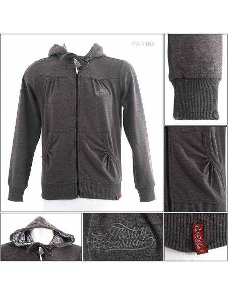 Jaket Jumper Hoodie Cewek Mistiten M-XL