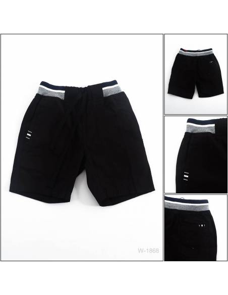 Celana Pendek Katun Anak Cowok Rib Kolor Maxmilian 2-6