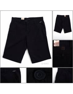 Celana Pendek Cowok Katun Biru Tua Elviti 33-38