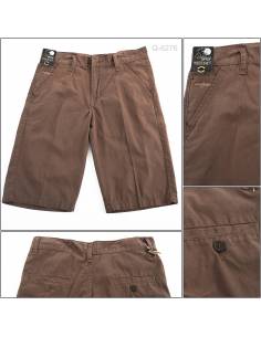 Celana Pendek Katun Cowok Coklat Must Evans 33-38