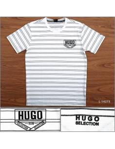 Kaos Oblong Cowok Lengan Pendek Hugo M-XL