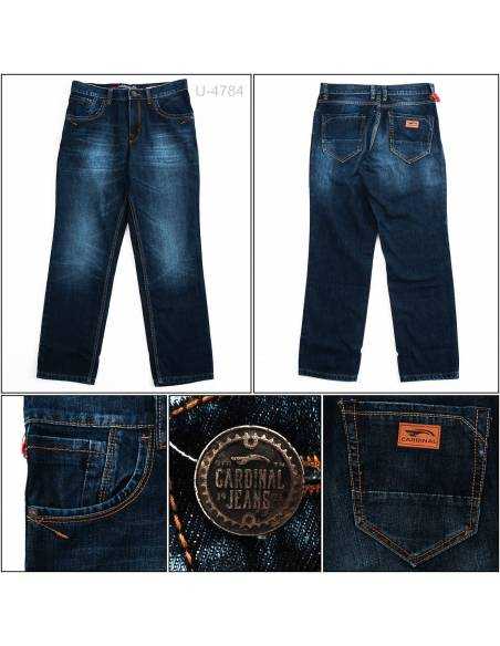 Celana Panjang Jeans Reguler Cowok Cardinal 33-38