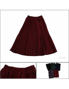 Rok Pendek Plisket Polos/Plai Short Plisket Skirt Saya