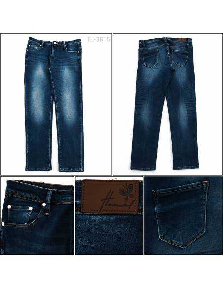 Celana Panjang Jeans Cewek Biru Tua Hanel 31-34