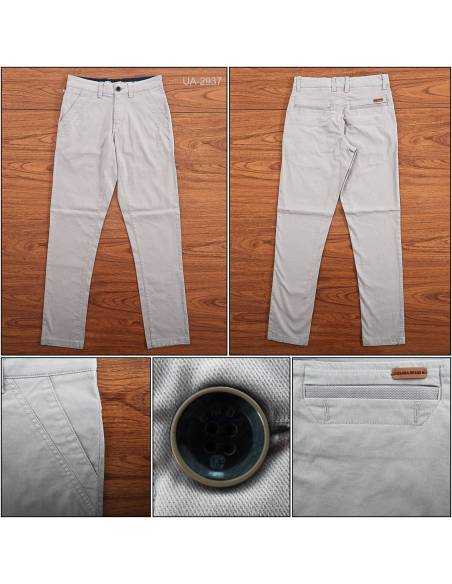 Celana Panjang Katun Reguler Cowok Stretch Emba 27-38