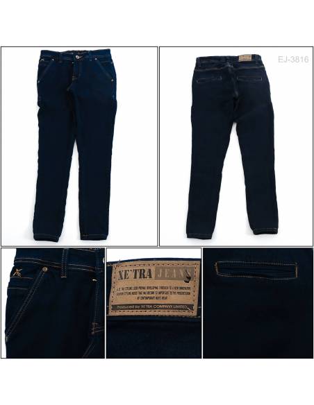 Celana Panjang Jeans Cewek Xe'tra Biru Tua 28-32