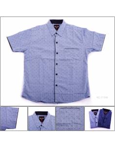 Kemeja Cowok Regular Lengan Pendek John F Gee M-XL