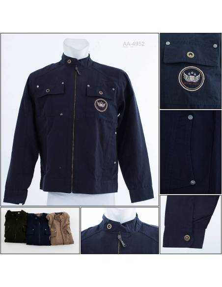 Jaket Katun Cowok HT M-L