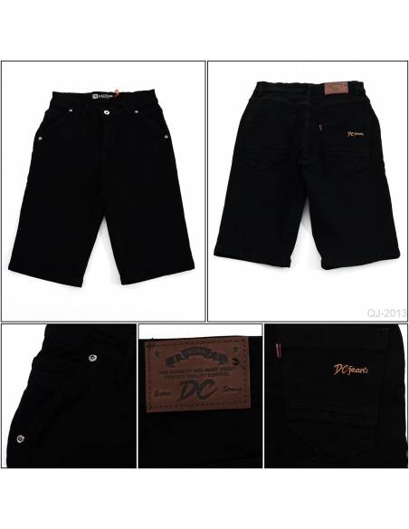 Celana Pendek Jeans Cowok Slim Fit Stretch DC 34