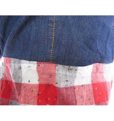 Dress Jeans Cewek Lengan Panjang Very Me