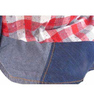 Dress Jeans Cewek Lengan Panjang Very Me