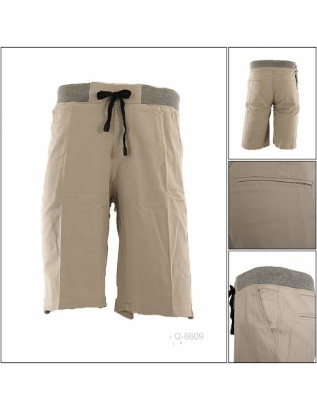 Celana Pendek Cowok Rib Kolor YM 28-32