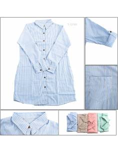 Tunik Cewek Lengan Panjang All Size Sofia