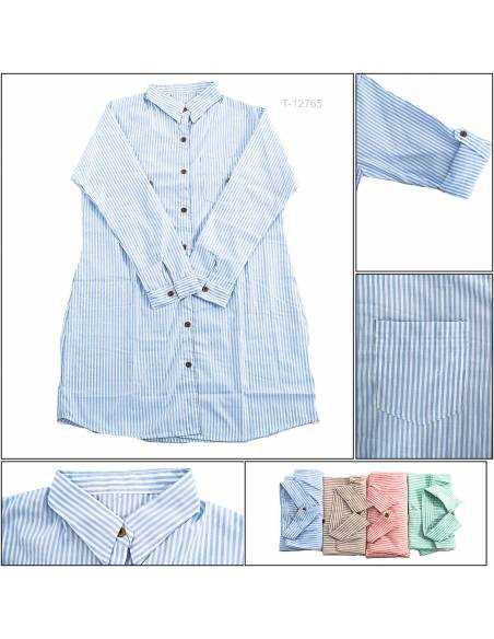 Tunik Cewek Lengan Panjang All Size Sofia