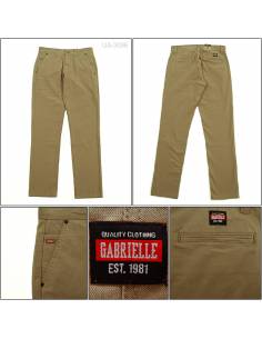 Celana Panjang Katun Slim Fit Cowok Stretch Gabrielle 28 38