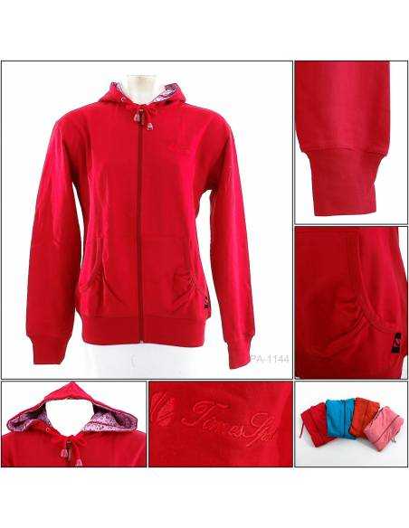 Jaket Jumper Hoodie Cewek Times Sport 2XL-3XL