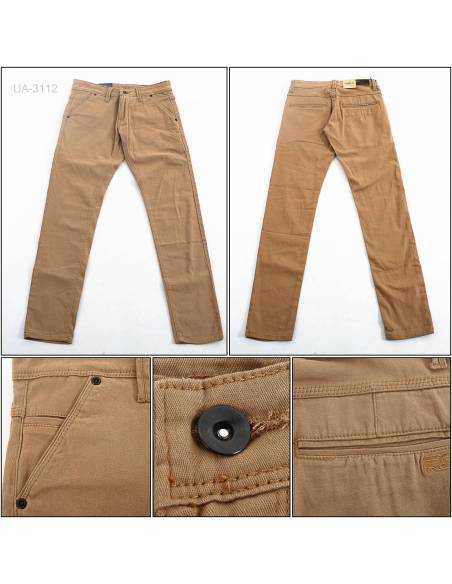 Celana Panjang Katun Slim Fit Cowok Erce 28-32