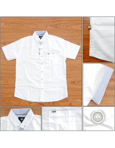 Kemeja Cowok Slim Fit Lengan Pendek Topten M-XL