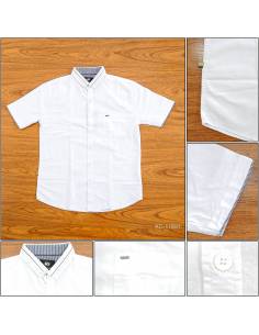 Kemeja Cowok Slim Fit Lengan Pendek Topten M-XL