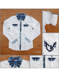 Kemeja Anak Cowok Lengan Panjang  Cardinal 12-14