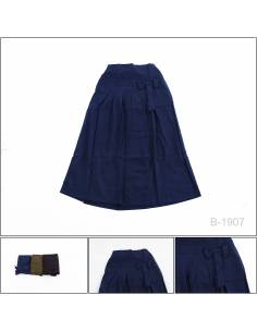 Rok Panjang/Long Skirt Polos + Pita Depan Petter