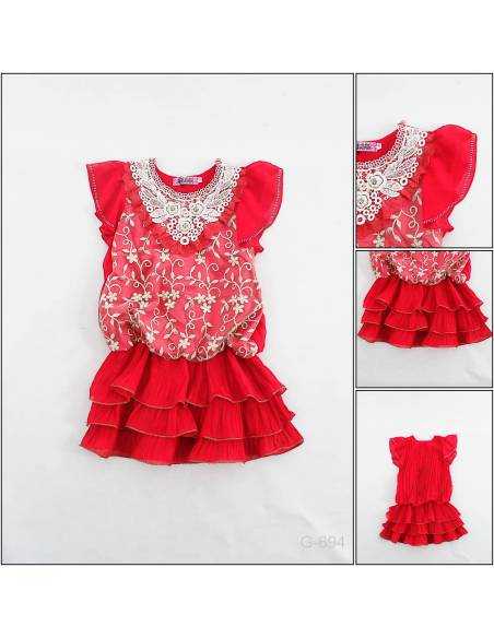 Gaun Anak Cewek/Gaun Pesta/Children Party Dress/Dress Corry Kid CSB 30-32