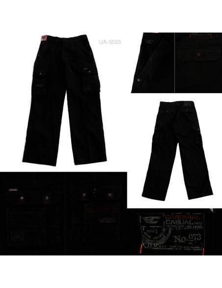 Celana Panjang Katun Cargo Reguler Cowok Cardinal 33-38