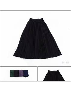 Rok Panjang Polos Plisket/Plain Long Plisket Skirt Saya...