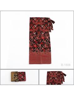 Rok Panjang/Long Skirt Motif Batik Teratai All Size