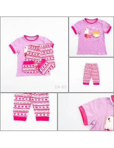 Setelan/One Set Baju Tidur/Night Gown Anak Cewek Lengan...