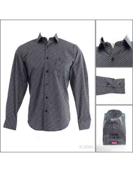 Kemeja Formal Cowok Slim Fit Lengan Panjang Cardinal M-XL