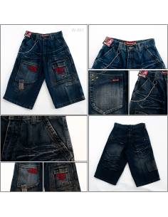 Celana Pendek Jeans Anak Cowok Mustevan's 25-26