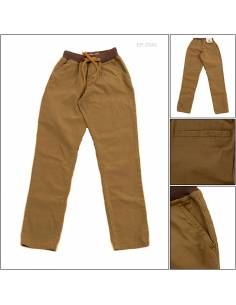 Celana Panjang Cewek Rib Kolor Red Up M-2XL