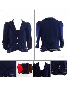 Blazer Cewek Lengan 3/4 Peter All Size