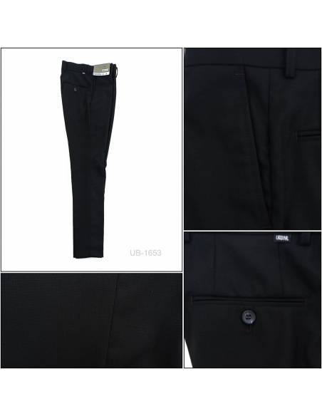Celana Panjang Formal Cowok Slim Fit Stretch Cardinal 28-32