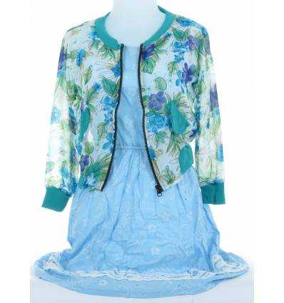 Dress Dan Bolero Cewek Satine