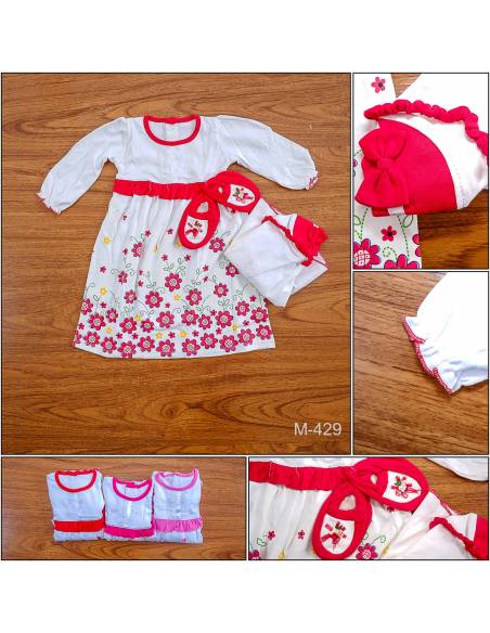 Busana Muslim/Dress Muslim Anak Cewek Angeline All Size