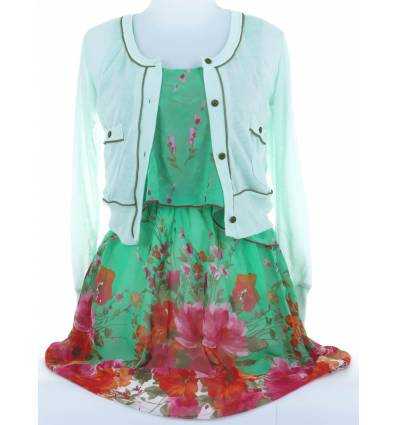 Dress Dan Bolero Cewek Satine