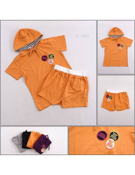 Setelan/One Set Cewek Lengan Pendek Opulent All Size