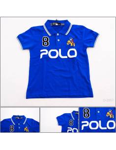 Kaos Kerah Anak Cowok Lengan Pendek Polo 14