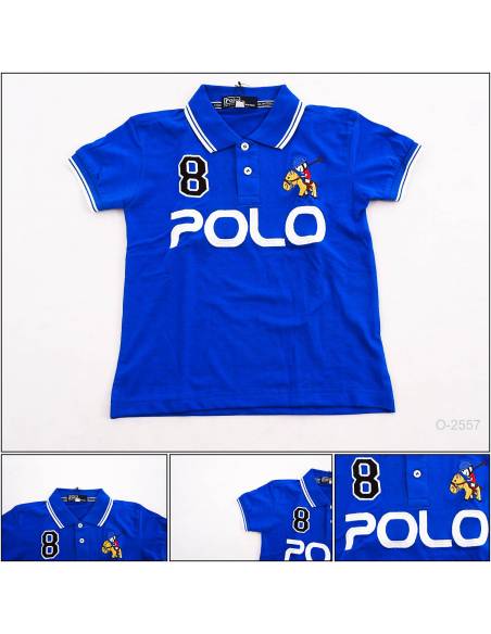 Kaos Kerah Anak Cowok Lengan Pendek Polo 14