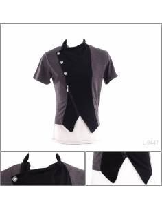 Kaos Oblong Cowok Bodyfit Lengan Pendek Ugreat M