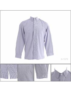 Kemeja Formal Cowok Regular Lengan Panjang Calcio M