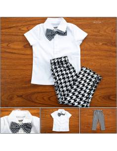 Setelan Kemeja Anak Cowok Lengan Pendek Special Edition...