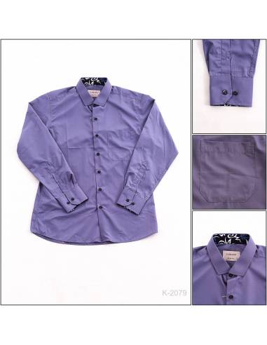 Kemeja Formal Cowok Regular Lengan Panjang Carloff 15-17