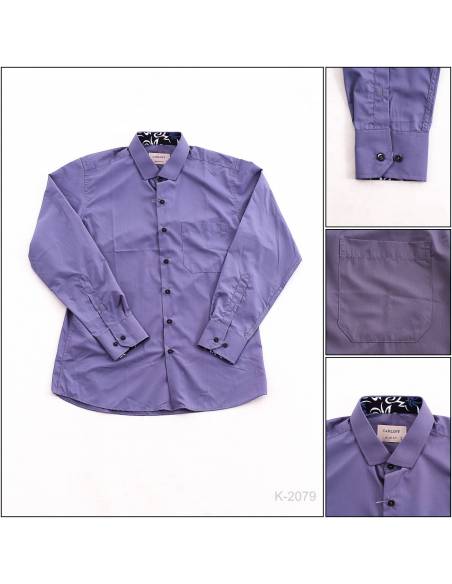 Kemeja Formal Cowok Regular Lengan Panjang Carloff 15-17