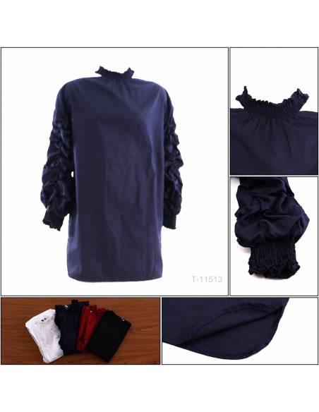 Tunik Sabrina Cewek Lengan Panjang Kukky Top All Size