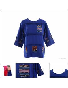 Blus Batik Cewek Lengan Panjang Djunior All Size