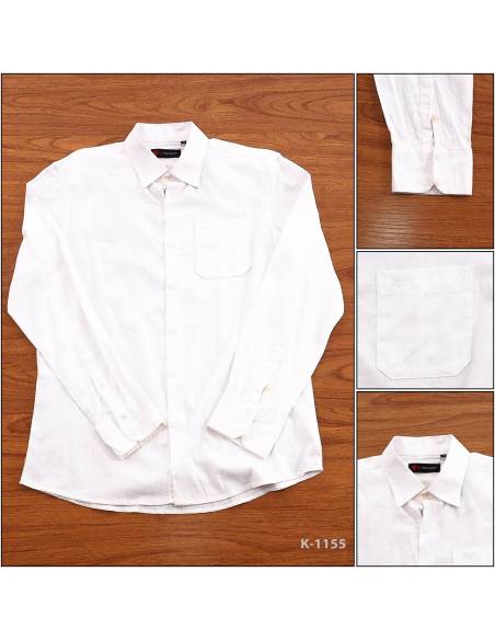 Kemeja Formal Cowok Regular Lengan Panjang Buzz XL